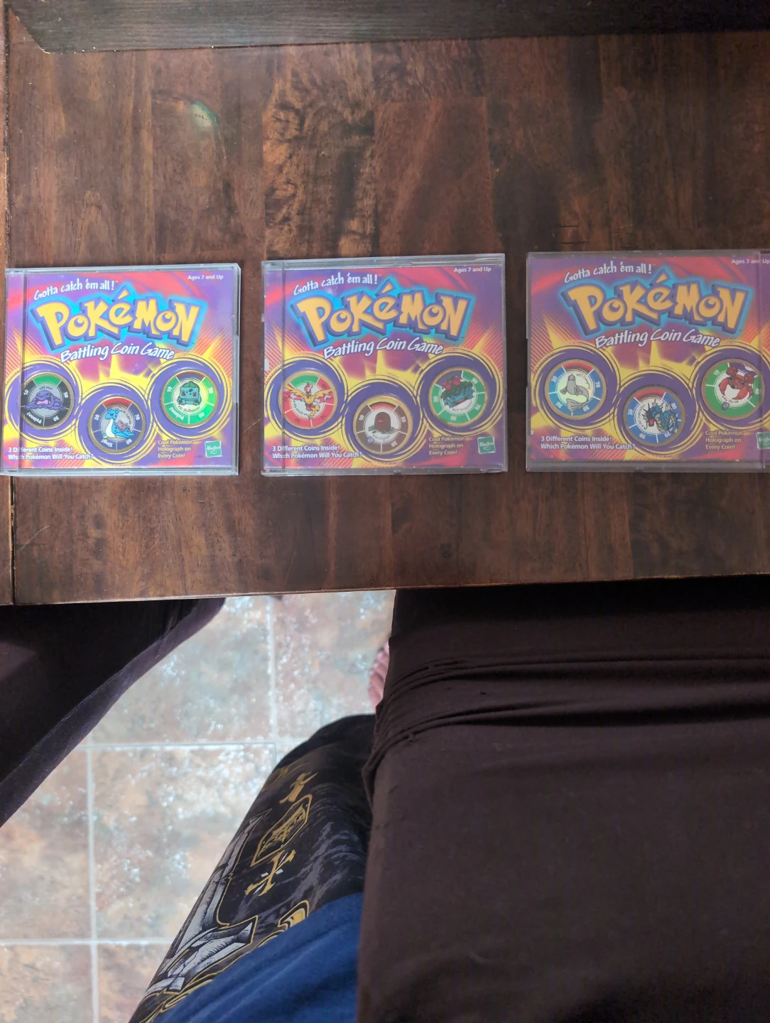 1999 Pokemon battle coins