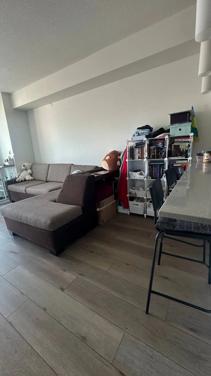 Brown Sectional Sofa Bed with Pull-out Mattress - photo 3