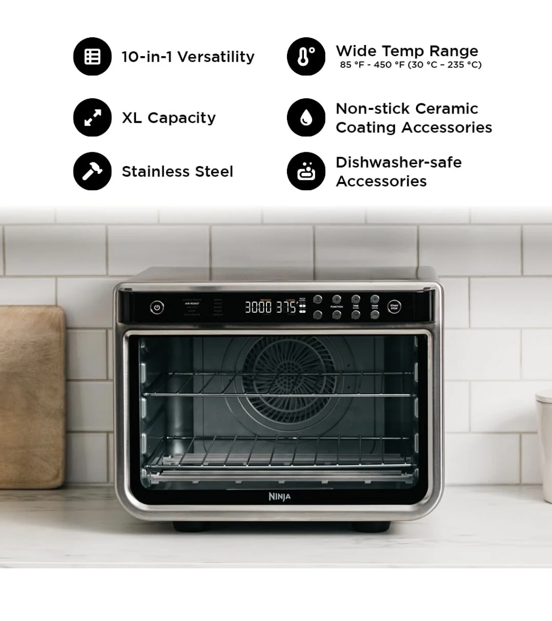 Ninja 10-in-1 XL Pro Grill & Air Fryer Oven - photo 3