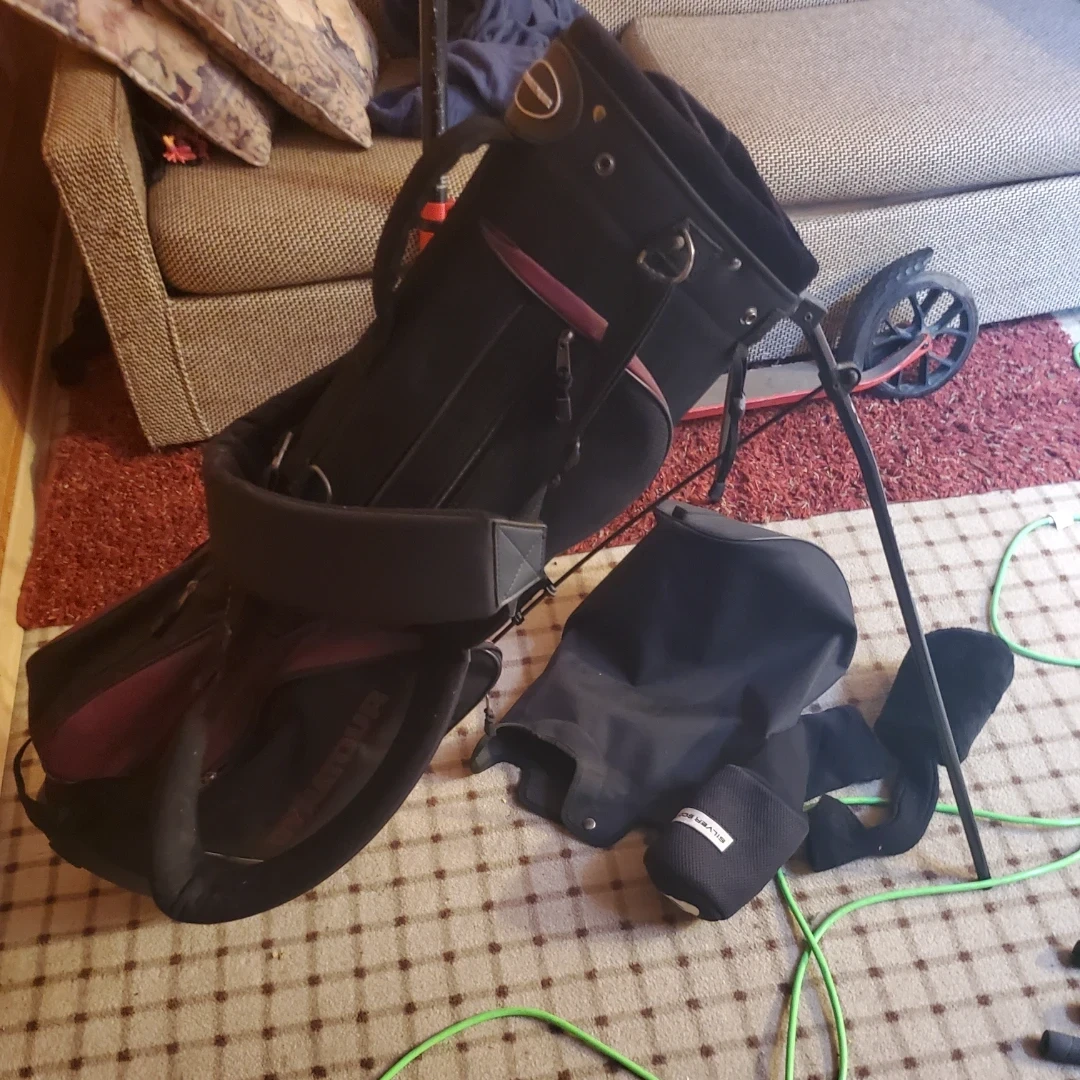 Set of Golf Clubs and Golf Bag
