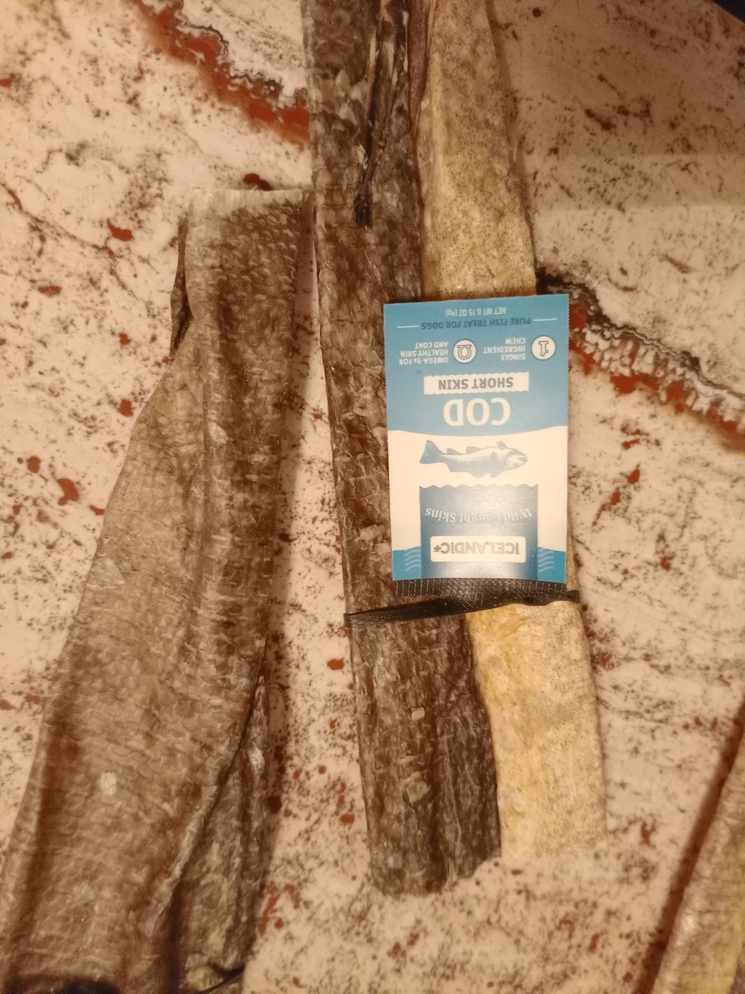 Icelandic+ Cod Short Skin Dog Treats - photo 2