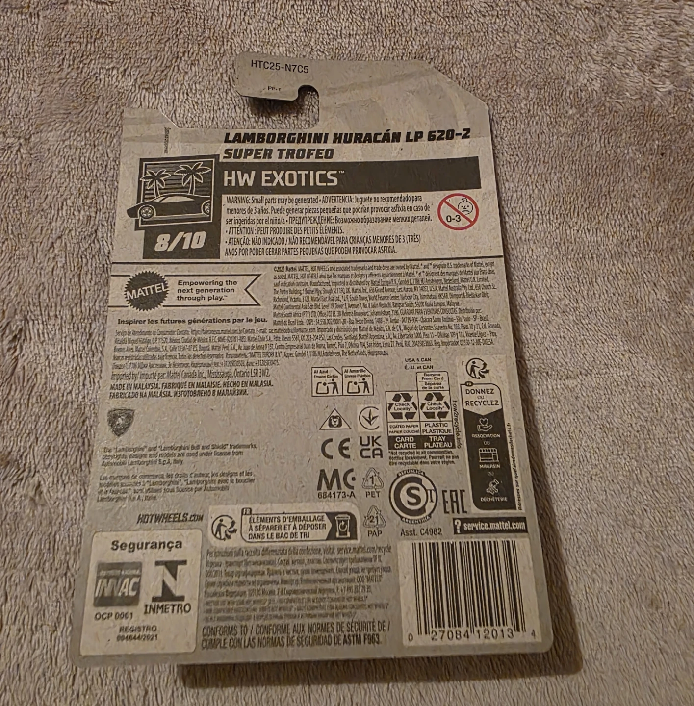 4 Hot Wheels Lamborghini Huracan LP 620-2 Super Trofeo - photo 3