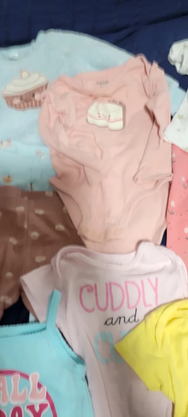 Carter's baby girl clothing bundle 9 months - photo 3