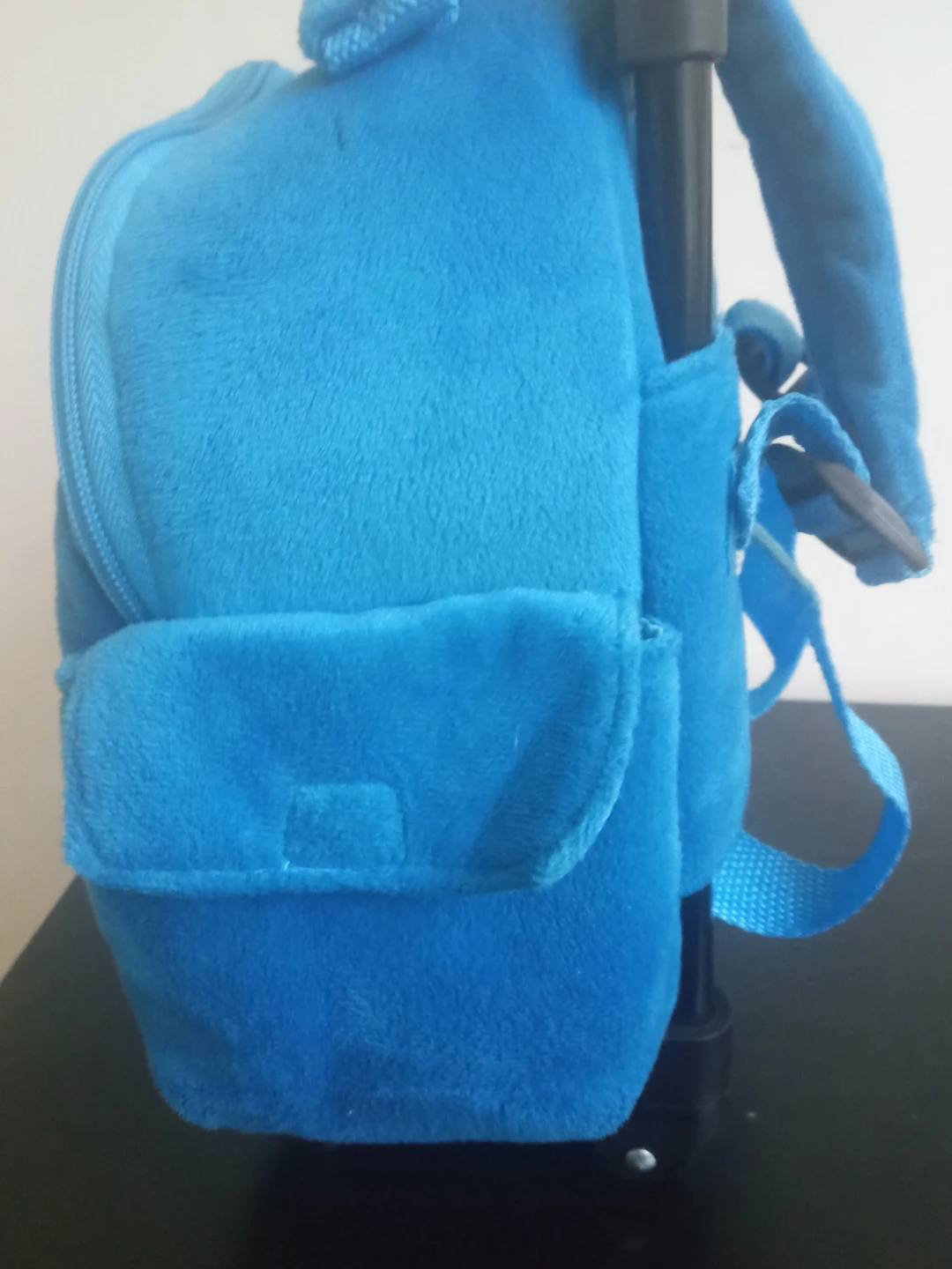 Blue M&M Plush Rolling Backpack - photo 5