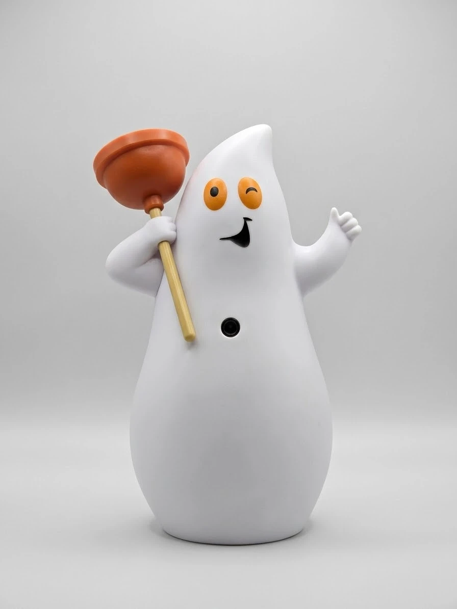 Ghost Plunger Decor - photo 2