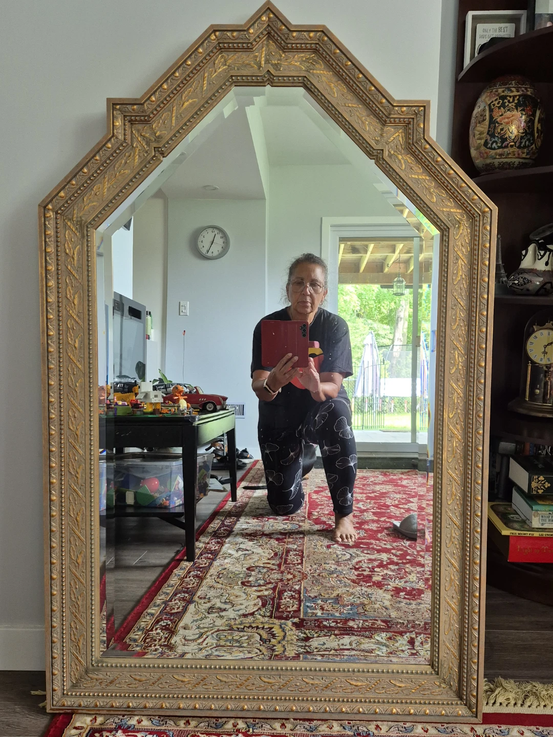 Ornate Gold Decorative Mirror
