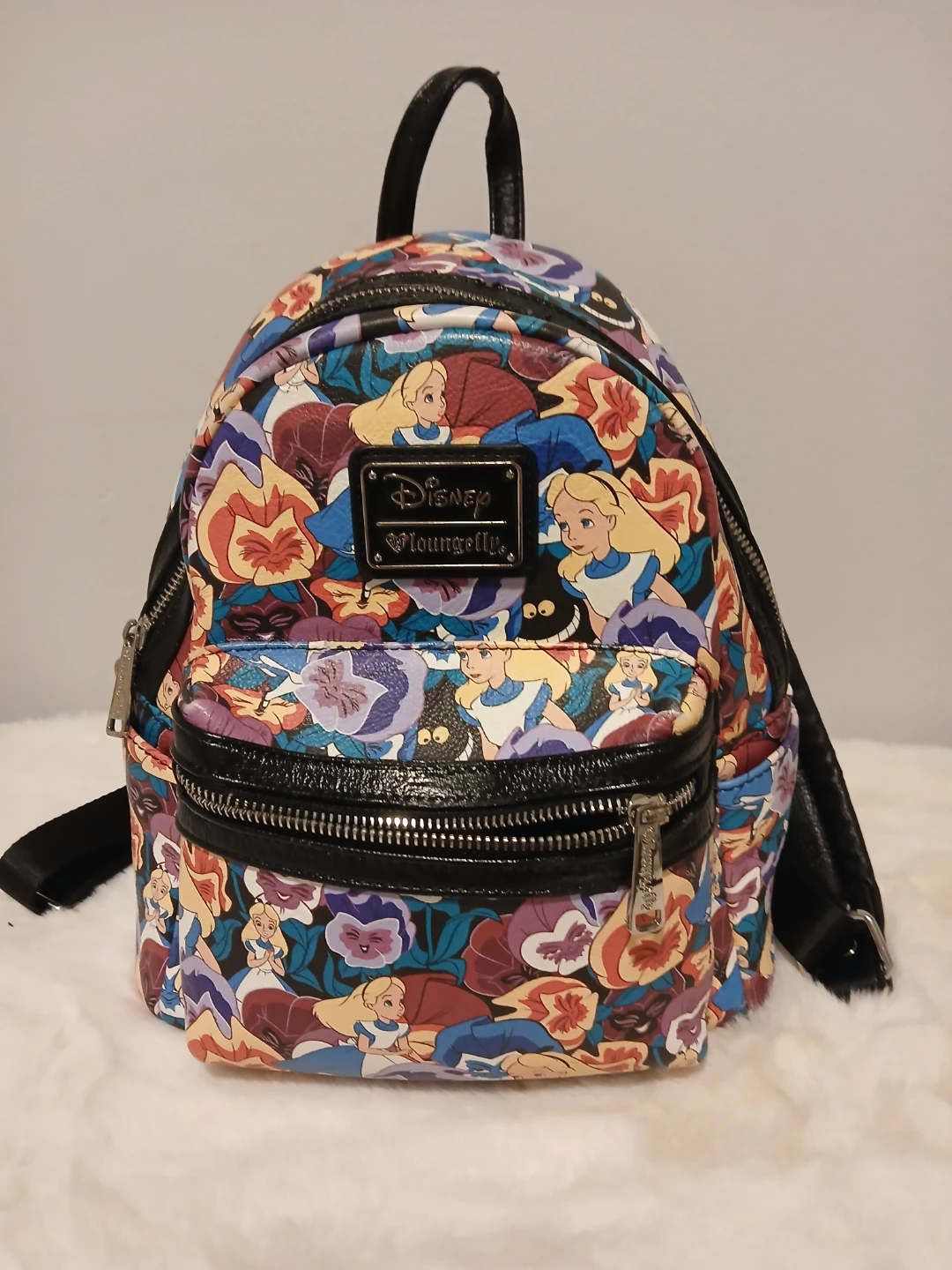 Disney Loungefly Alice in Wonderland Mini Backpack