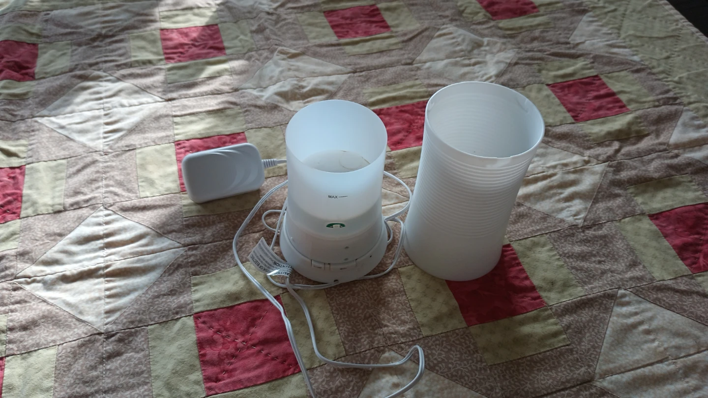 White Essential Oil Diffuser with Power Cord