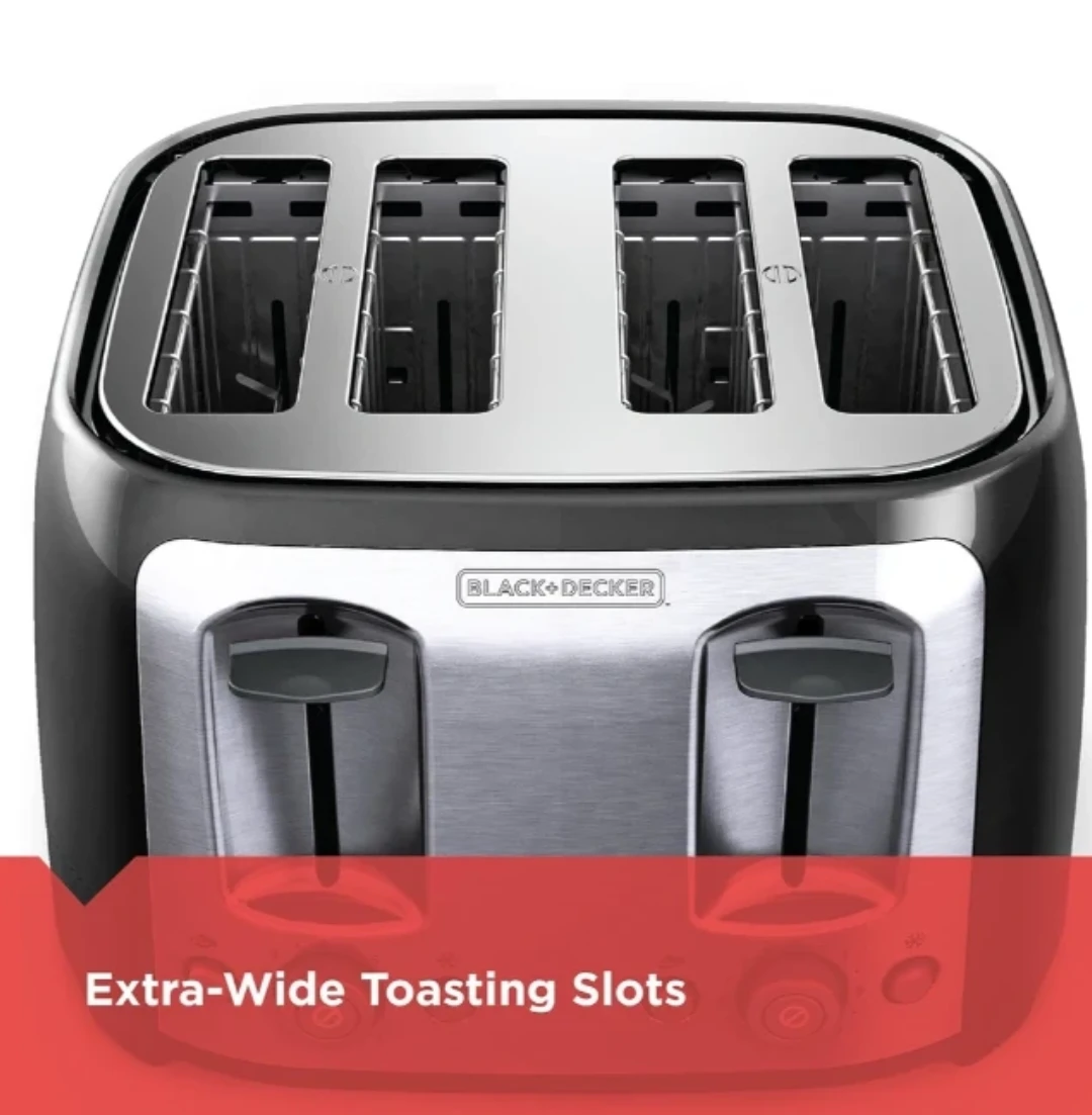 Move out sale-BLACK+DECKER 4-Slice Toaster - photo 2