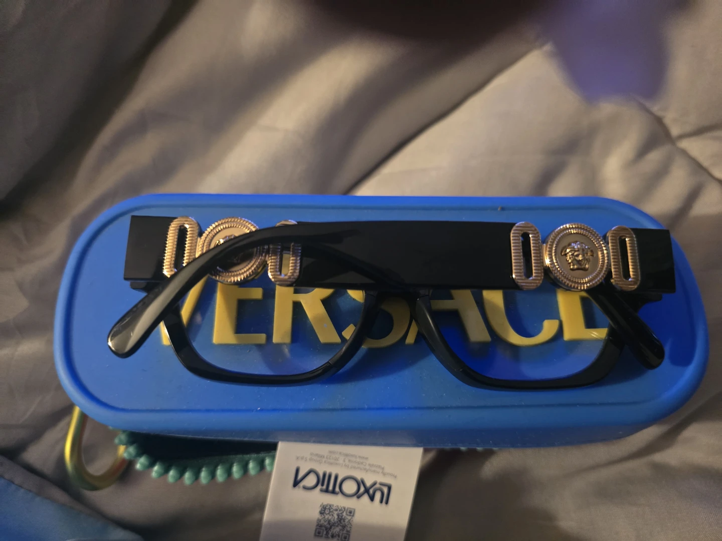 Children's Black Eyeglasses with Case - photo 2