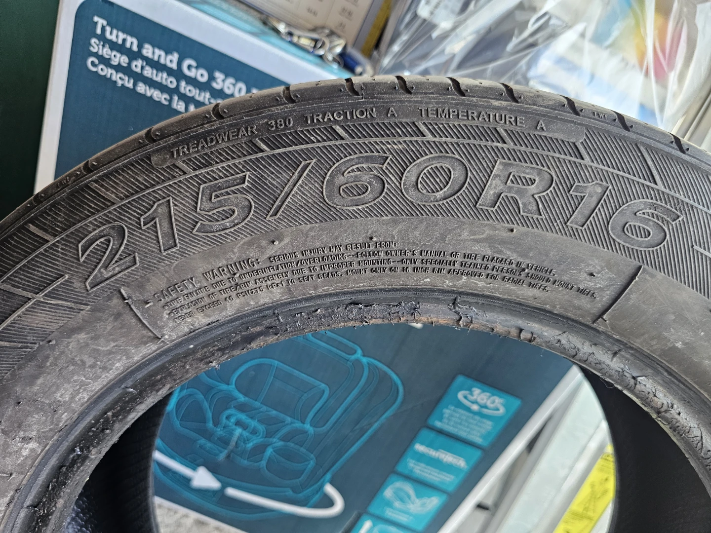 Miller 215/60R16 Winter Tires - photo 2