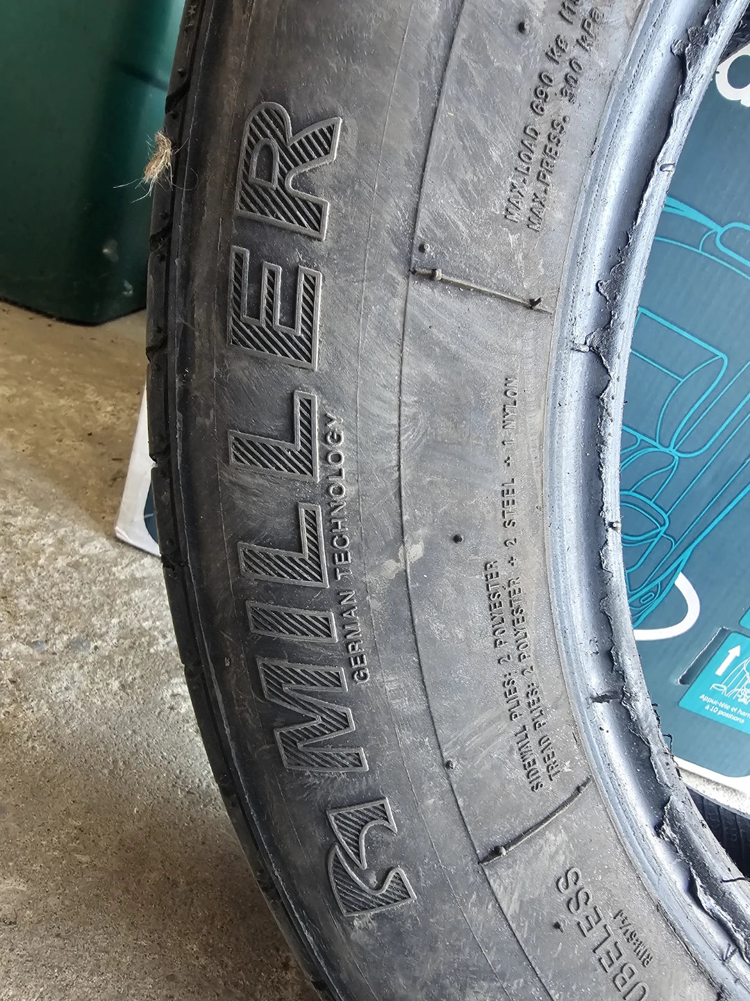 Miller 215/60R16 Winter Tires - photo 3