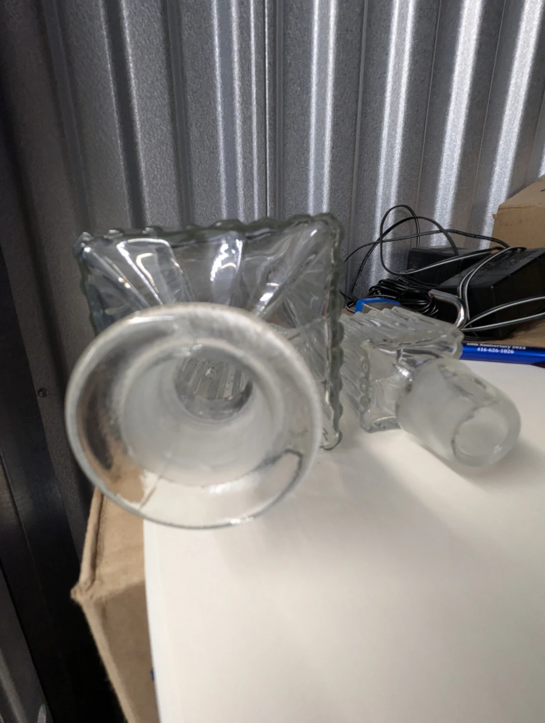 Glass Decanter with Stopper - photo 2