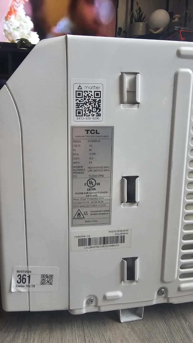 Tcl 1000 btu window air conditioner - photo 2