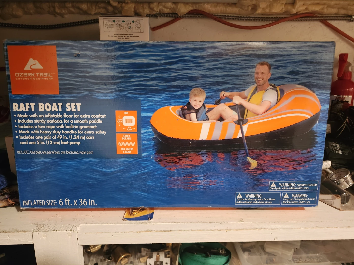 Ozark Trail Raft Boat Set ×2