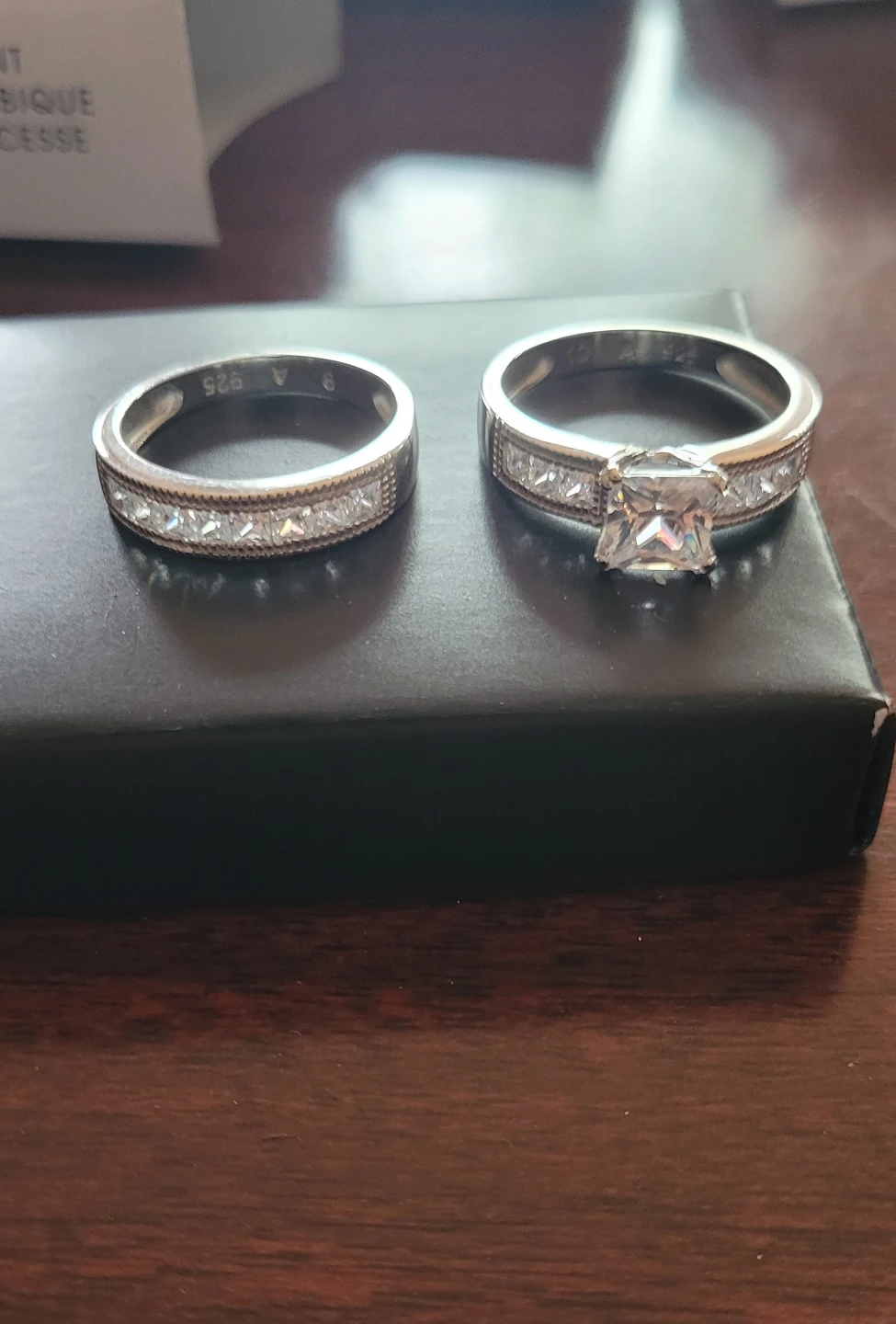 Sterling Silver Ring Set