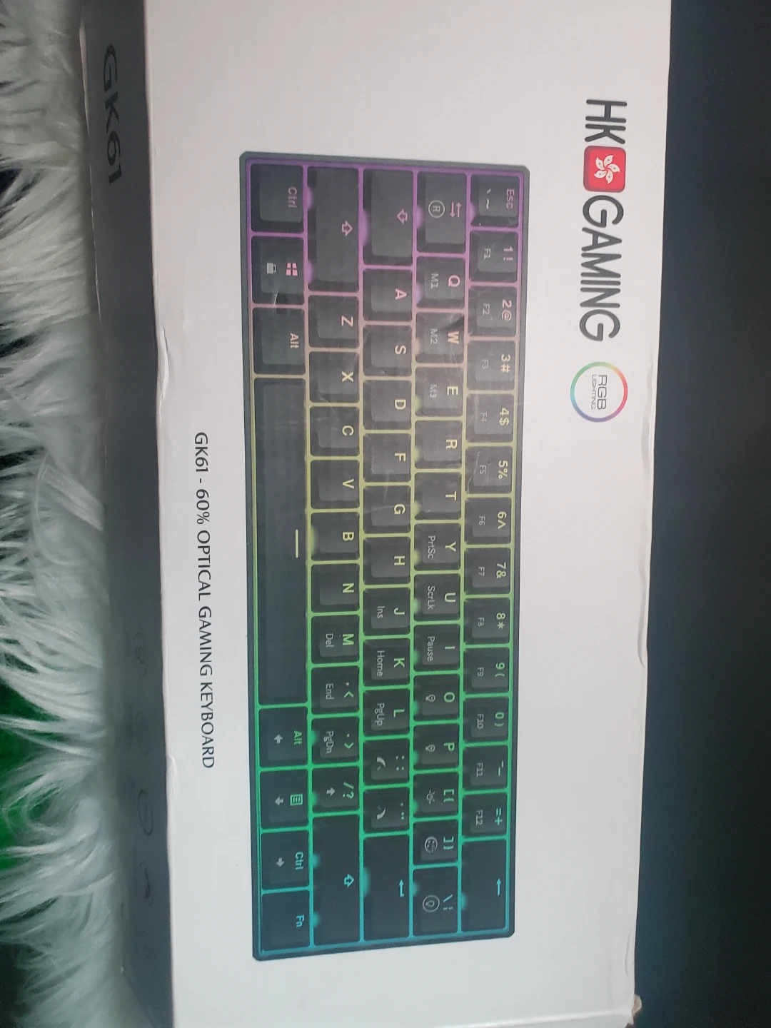 HK Gaming GK61 60% Optical Gaming Keyboard - photo 2