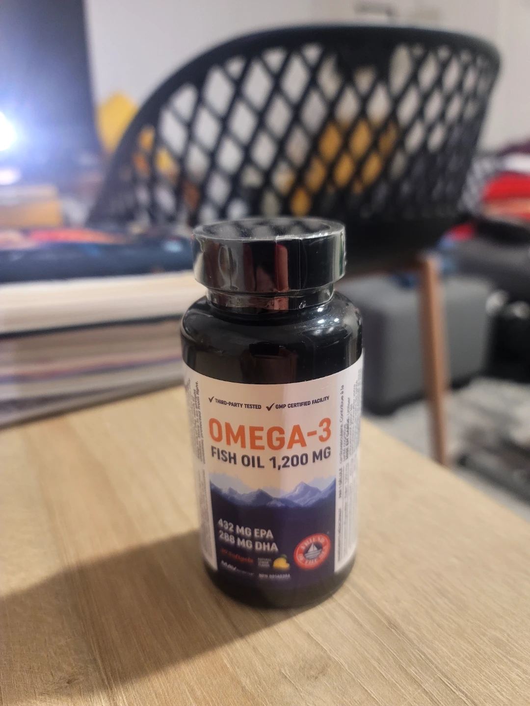 Unopened Webber Naturals Omega-3 Fish Oil 1200 x 30