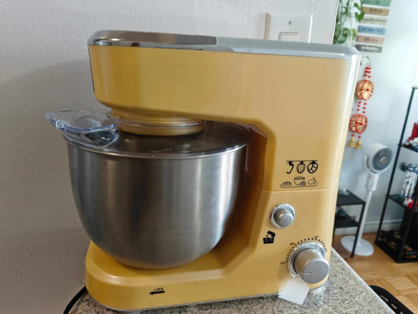 CUSIMAX Dough Mixer Tilt-Head with Stainless Steel Bowl, - photo 2