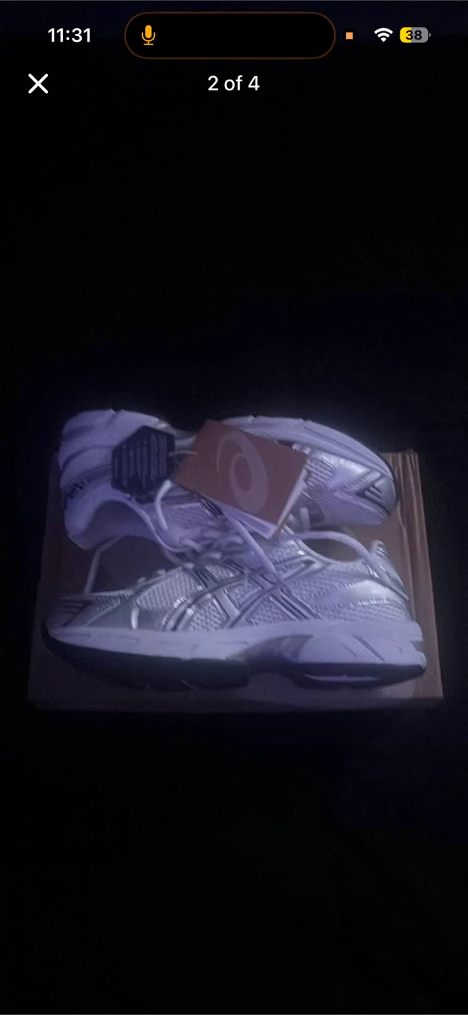 Asics Gel-1900 Silver Running Shoes - photo 2