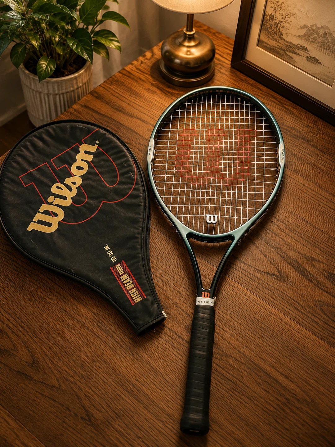 Wilson High Beam Series Tennis Racket with Cover