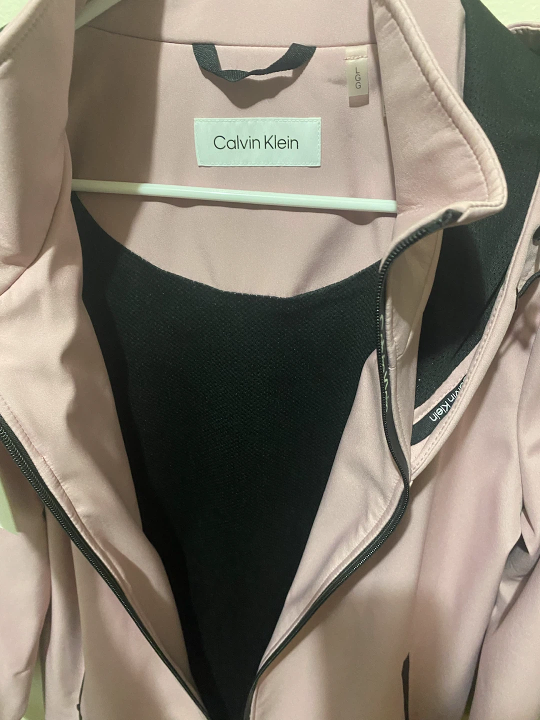 Calvin Klein Pink Softshell Jacket Size L - photo 2