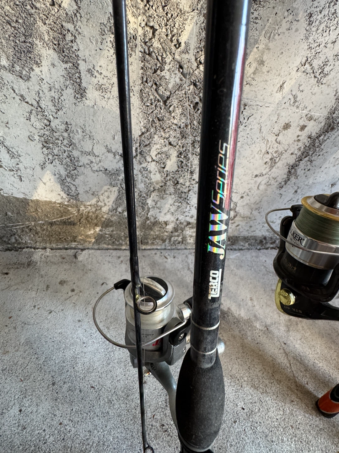 Zebco JAW Series Fishing Rod with Reel