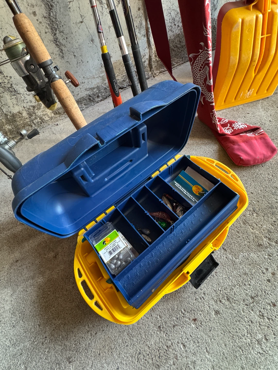 Flambeau Tackle Box with Fishing Lures