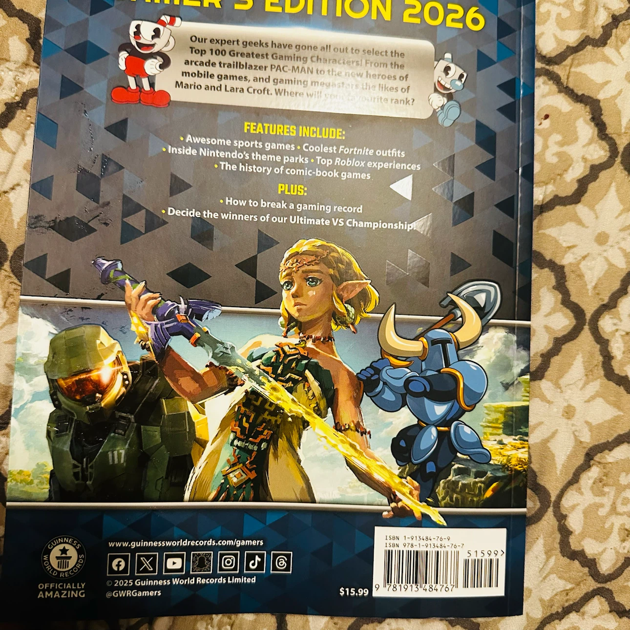 Guinness World Records Gamer's Edition 2026 Book - photo 2