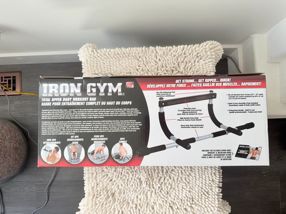 Iron Gym Total Upper Body Workout Bar - photo 2