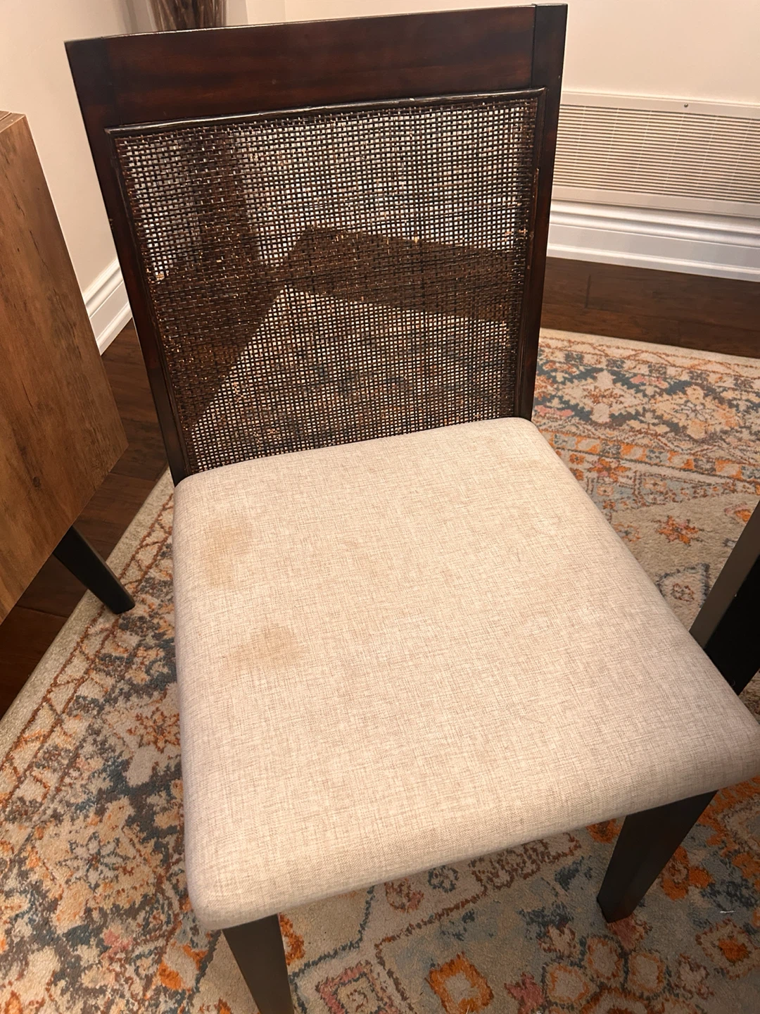 Dining Chair with Cane Back - photo 2