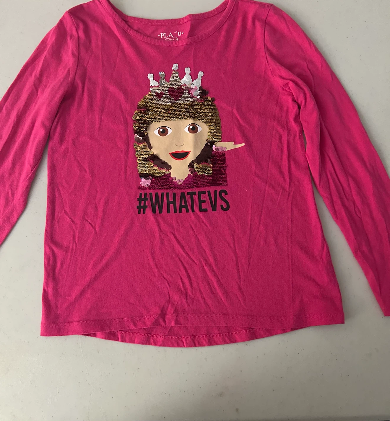 The Children's Place Girls Long Sleeve Pink Shirt - photo 2