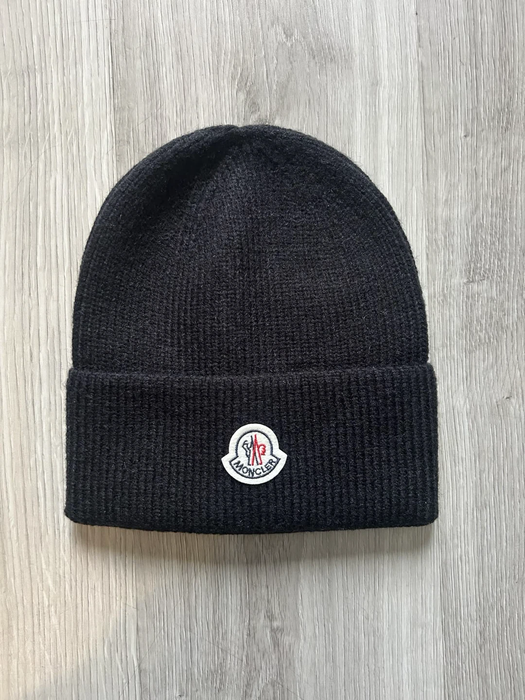 Moncler Black Beanie