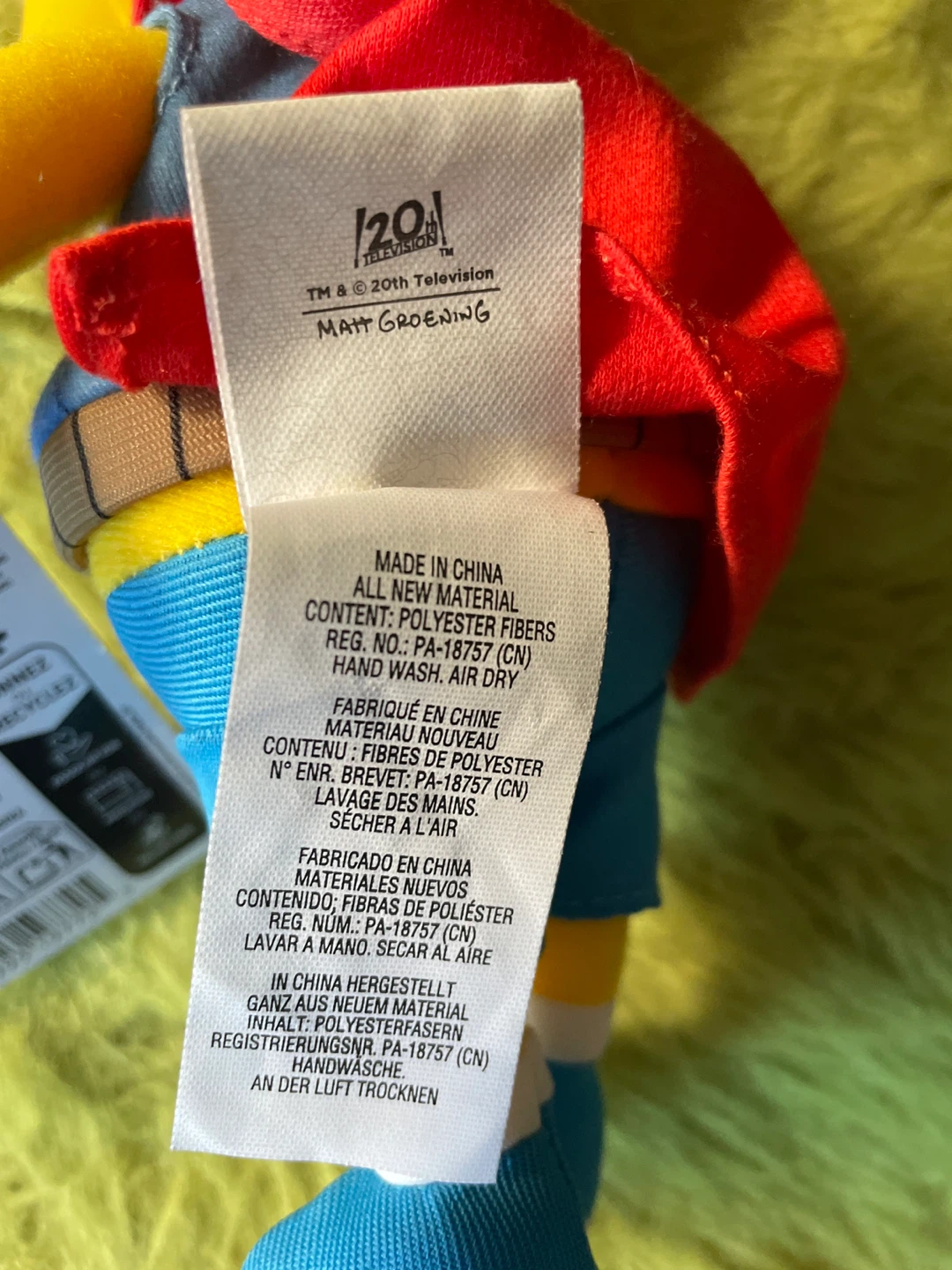 The Simpsons Daredevil Bart Plush - photo 5
