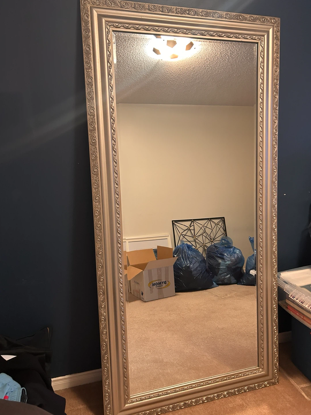 Large decorative mirror