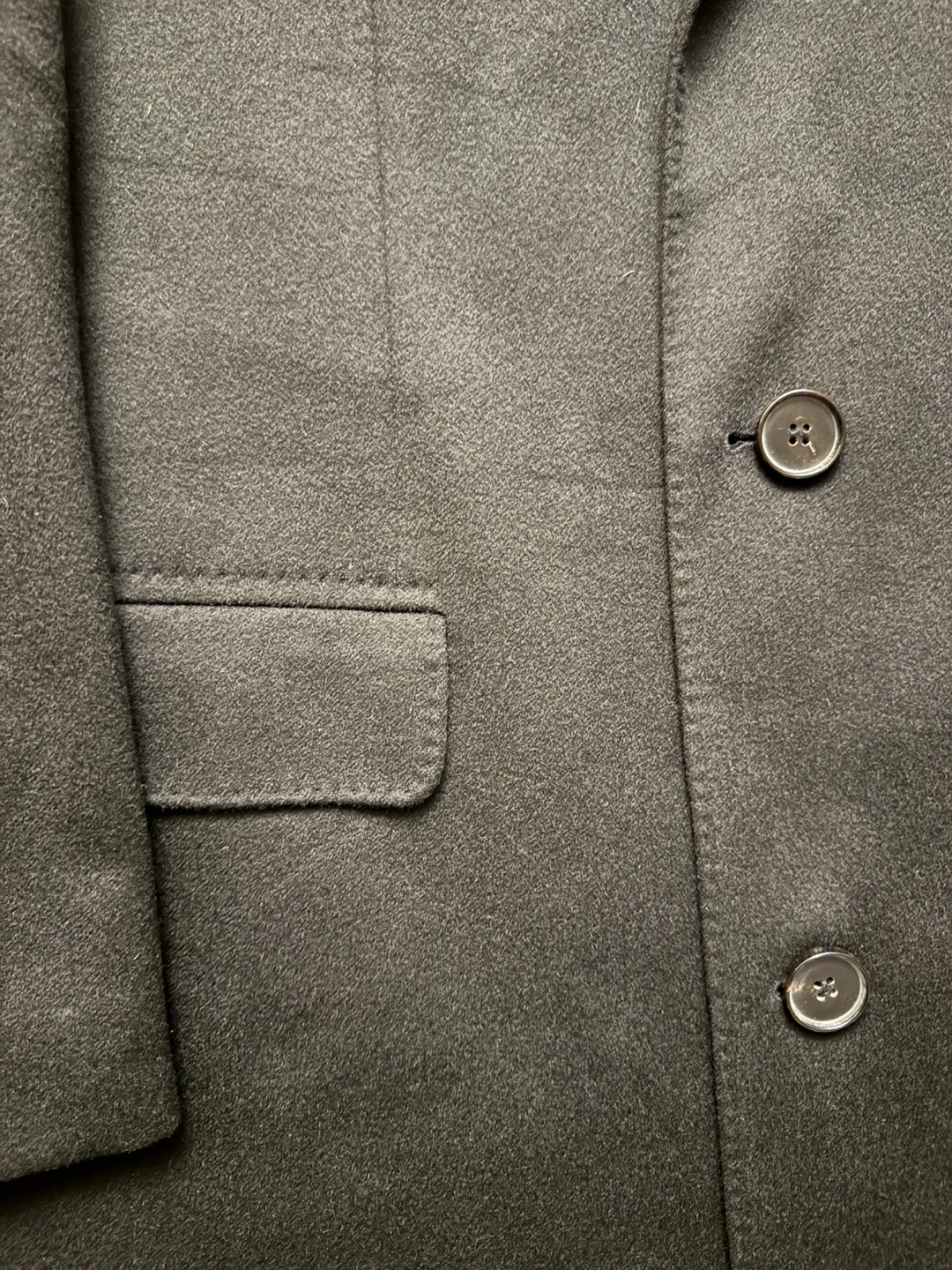 BOSS Hugo Boss Selection Black Wool Overcoat - photo 2