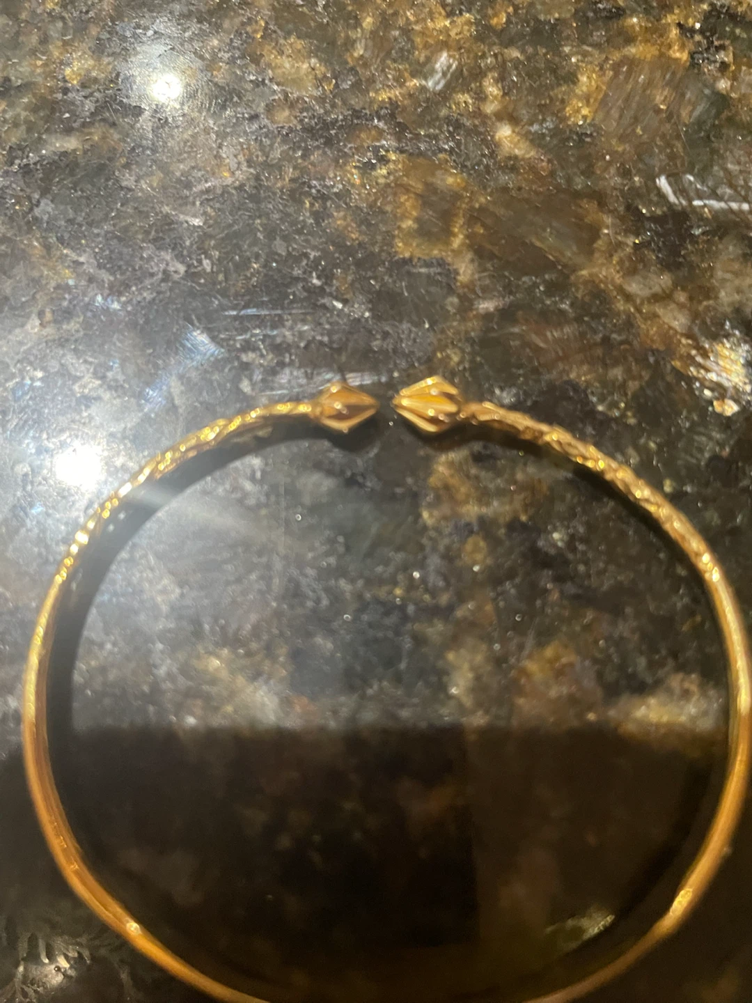 Gold Tone Bangle Bracelet - photo 2