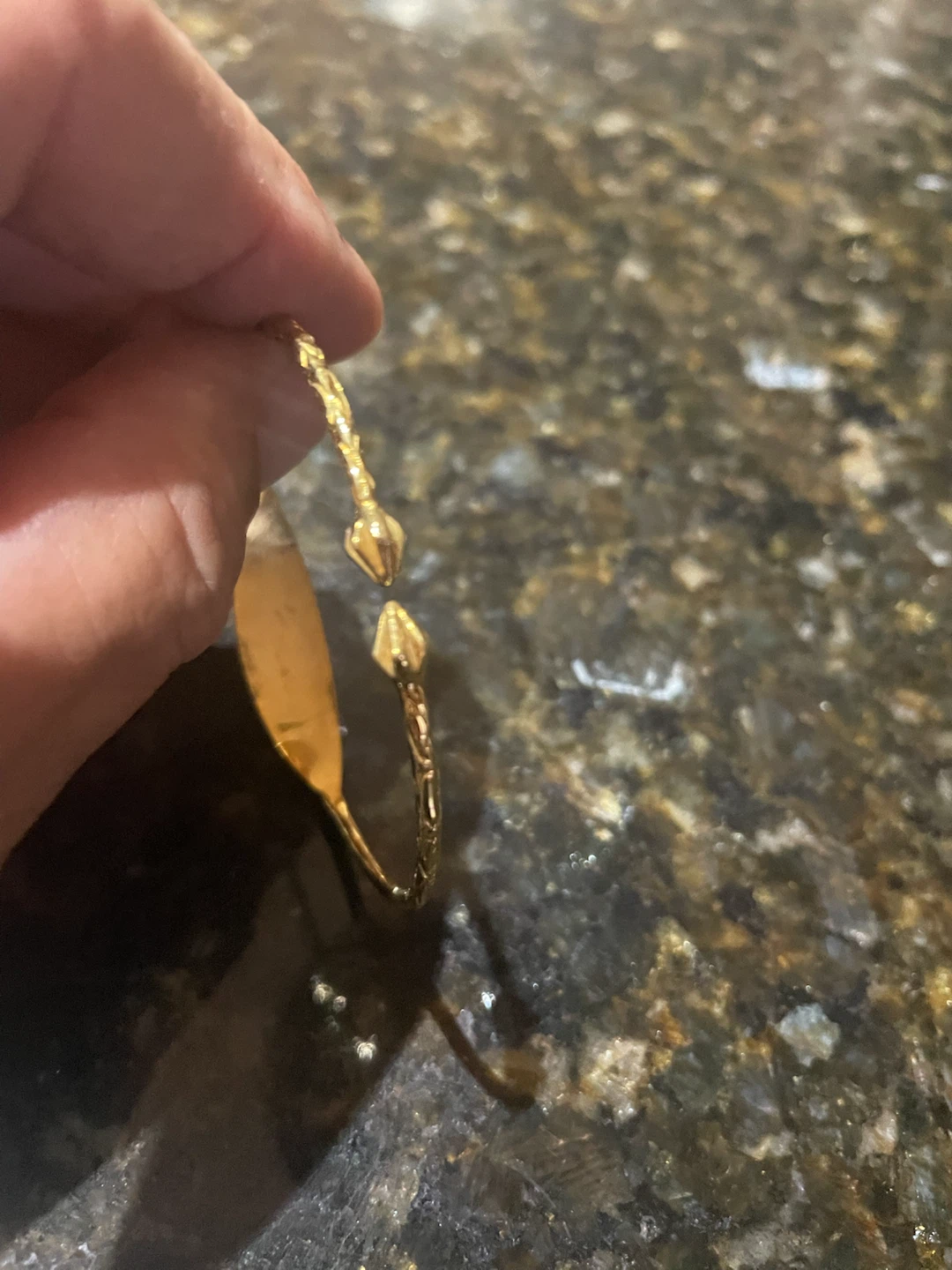 Gold Tone Bangle Bracelet - photo 4