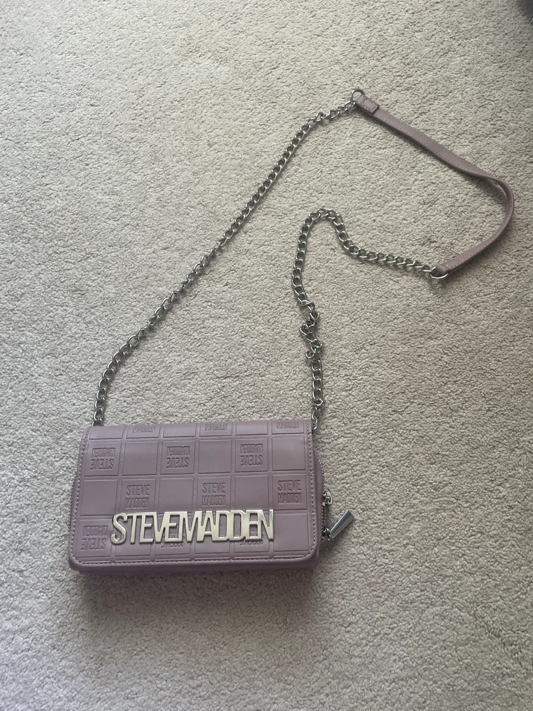 Steve Madden Pink Wallet Crossbody Bag