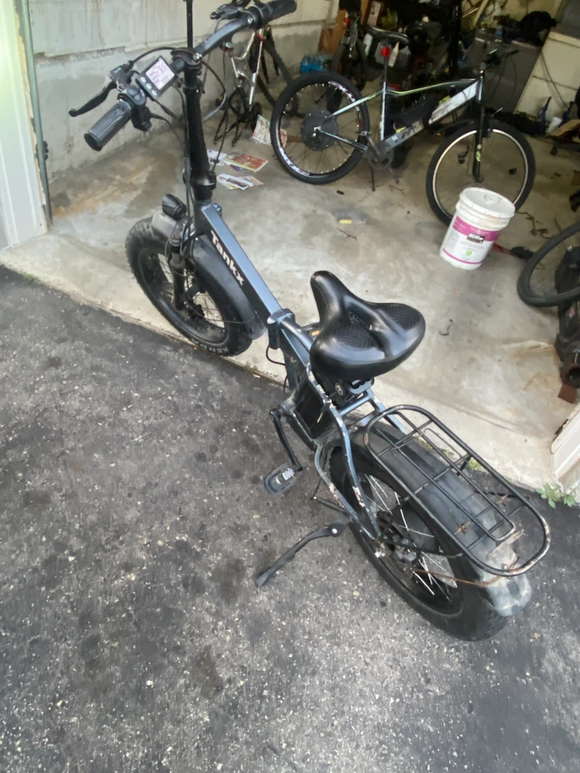 Tankx Fat Tire Electric Cargo Bike - photo 3