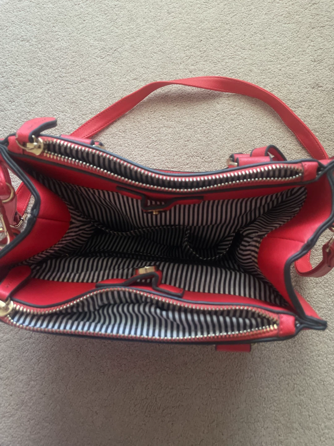 Red Satchel Handbag - photo 2