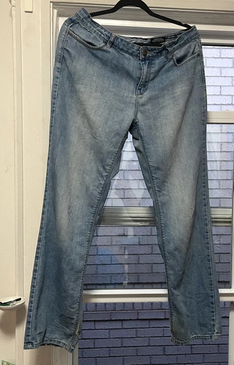 Buffalo Mid-Rise Straight Leg Jeans Size 8