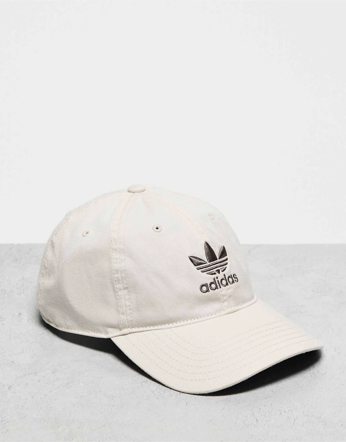 adidas Originals Relaxed strapback in cream