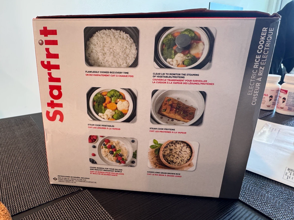 Starfrit 6-Cup Electric Rice Cooker - photo 3
