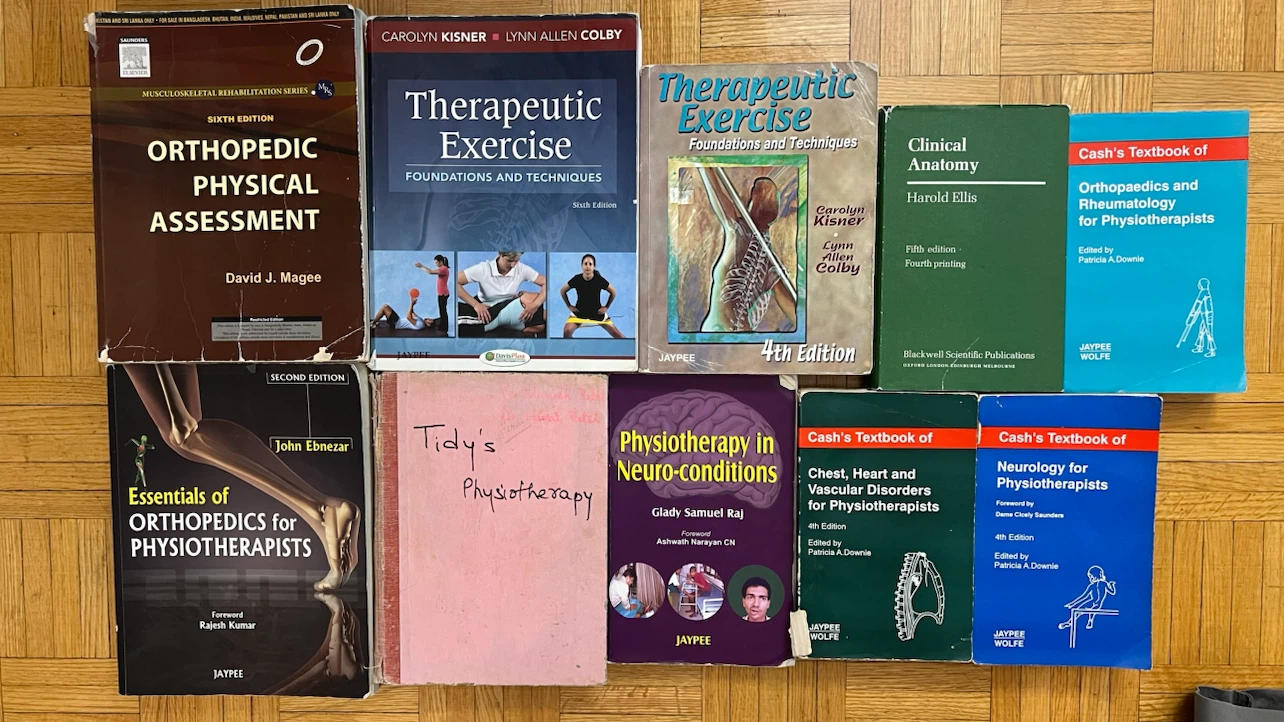 Physiotherapy books