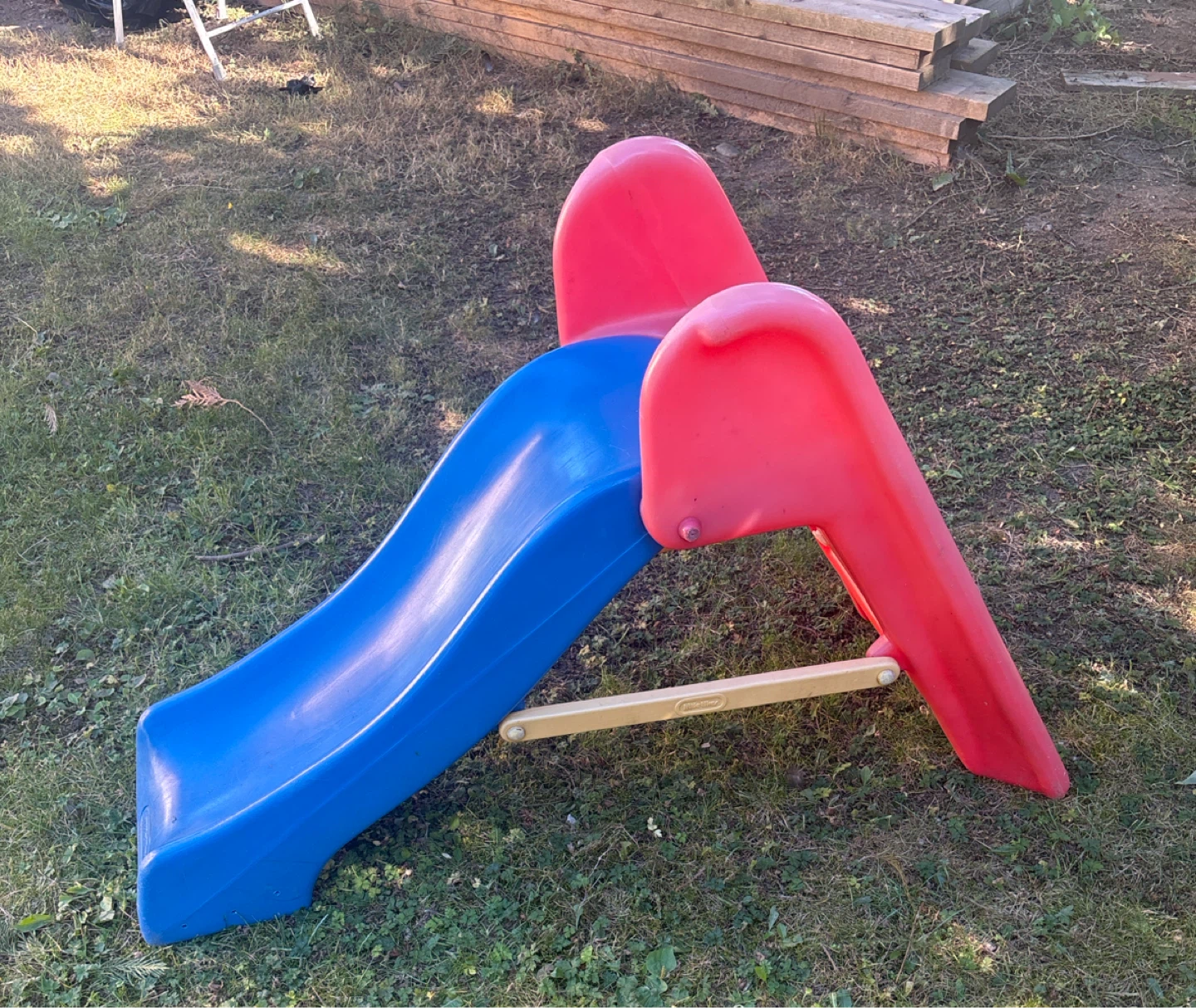 Little Tikes Junior Play Slide - Red/Blue - photo 3