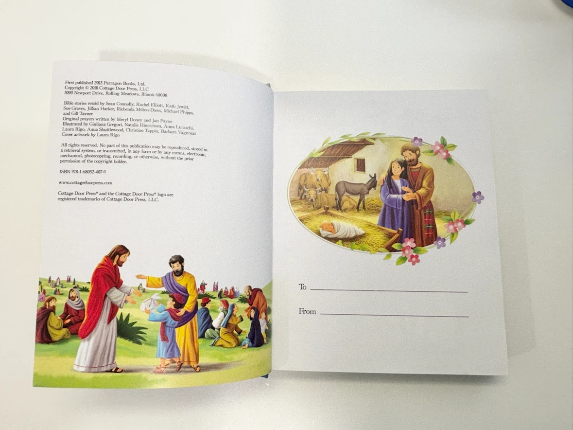 365 Bible Stories and Prayers Children's Book - photo 4