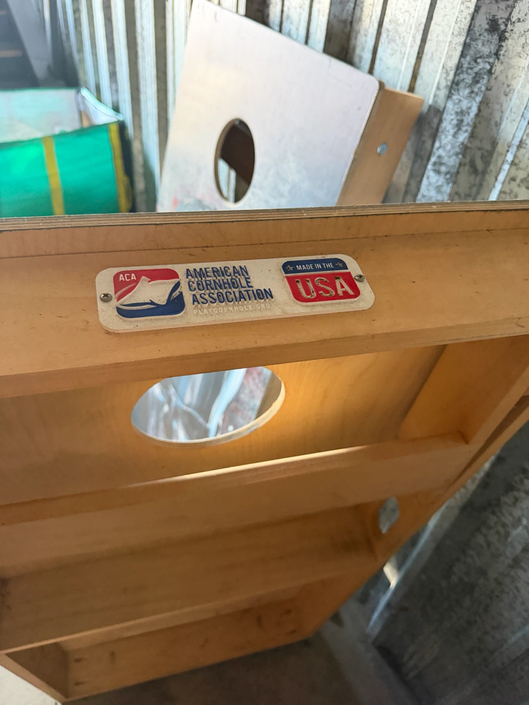 Cornhole Boards and Bags Set - American Cornhole Association - photo 2
