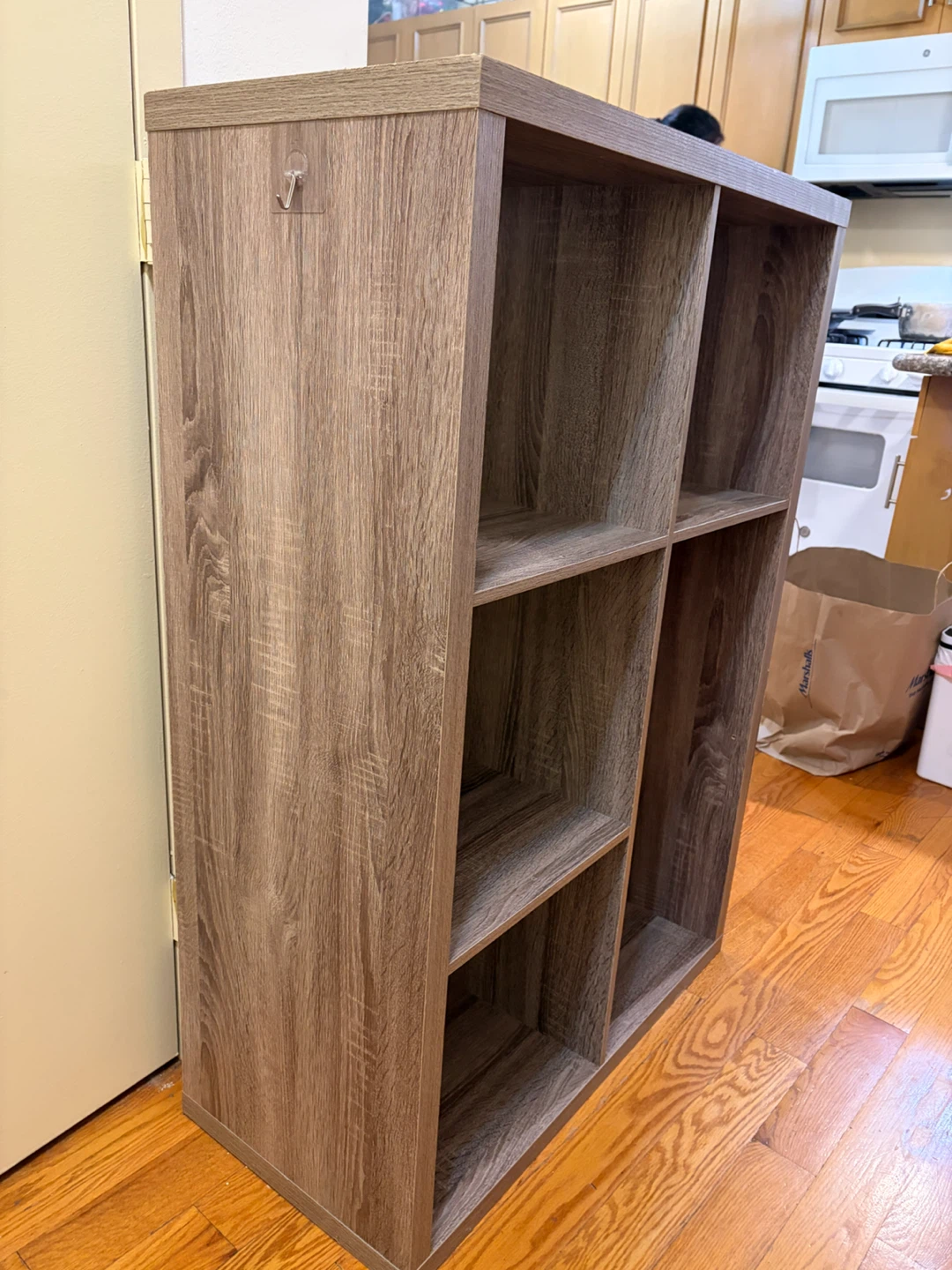 Wood 6-Cube Storage Shelf - photo 2