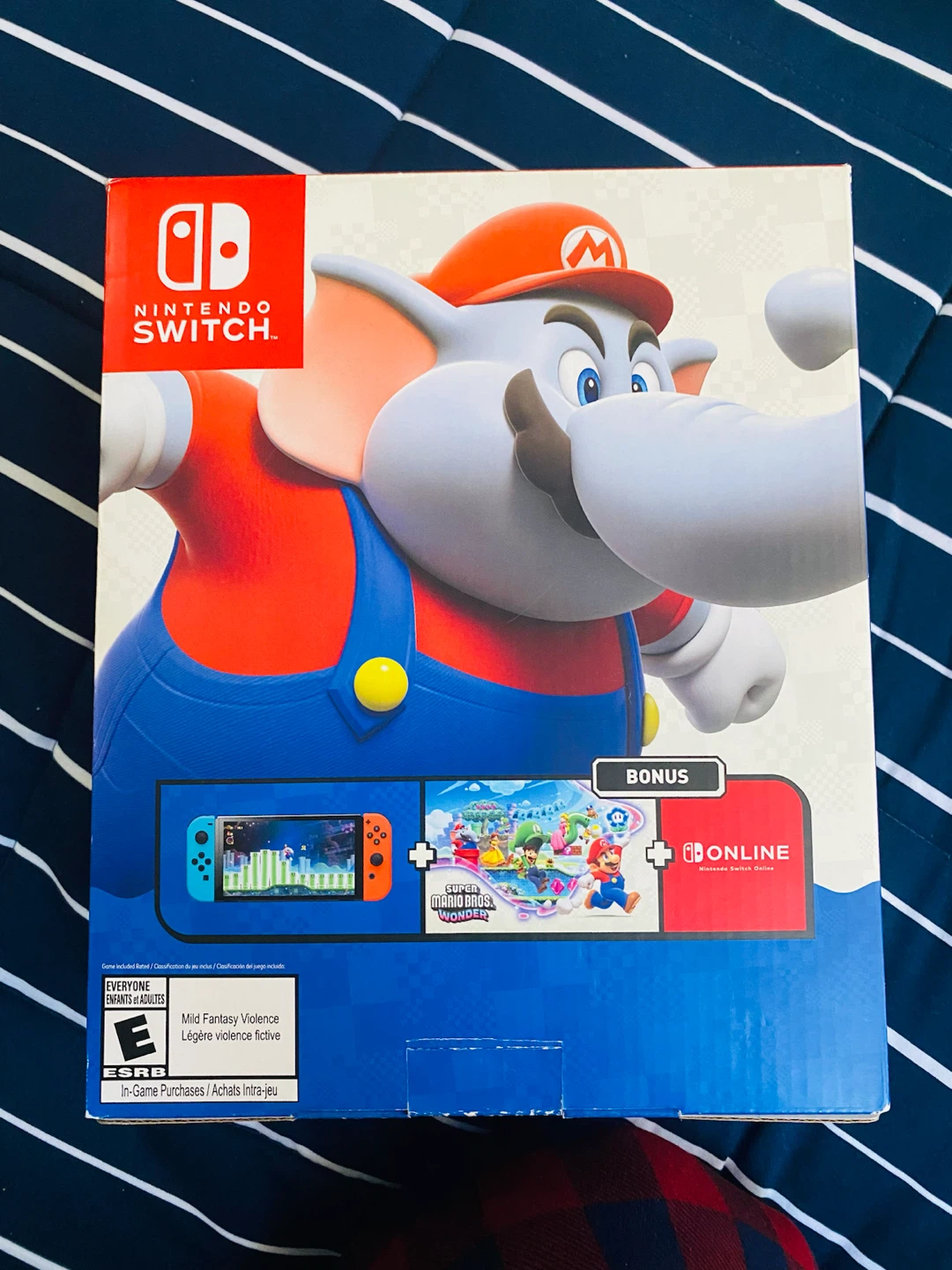 Nintendo Switch OLED with Super Mario Bros. Wonder